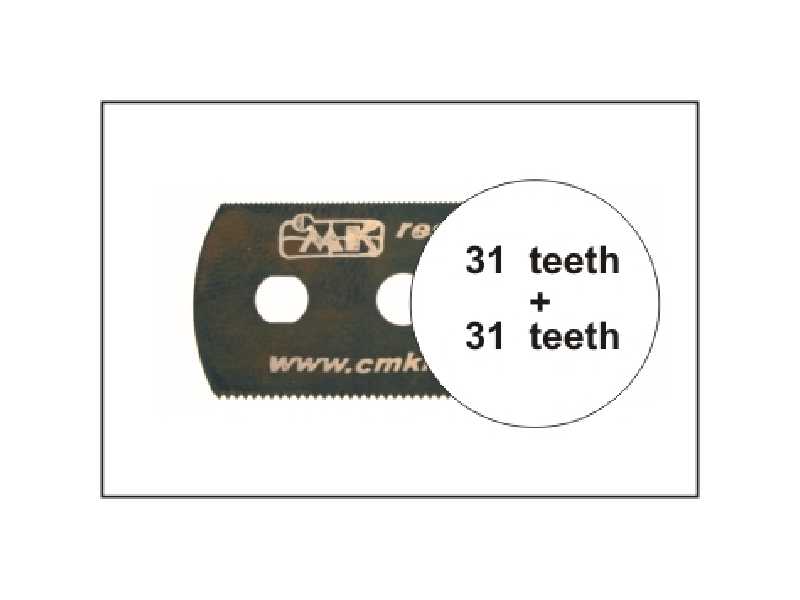 Smooth saw (both sides) 1pc - zdjęcie 1 Smooth saw (both sides) 1pc - zdjęcie 1