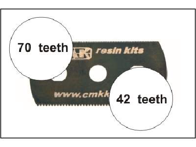 Ultra smooth and extra smooth saw (2 sides) 5pcs - zdjęcie 1