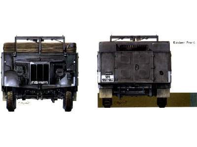 Sd. Kfz 11/4 3 Ton Semi-Track Nebelkraftwagen - zdjęcie 2