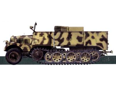 Sd. Kfz 11/4 3 Ton Semi-Track Nebelkraftwagen - zdjęcie 3