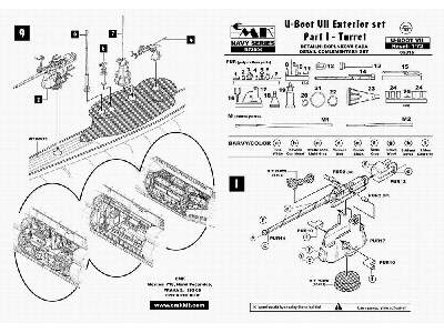 U-boot VII Exterior set - Part I - Turret - zdjęcie 2