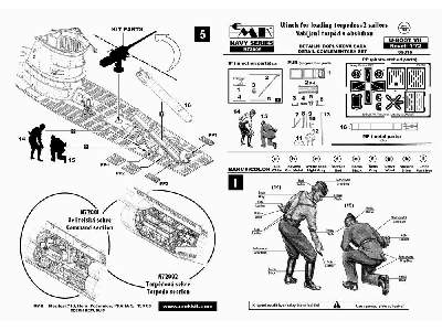 U-boot VII Winch for loading torpedoes - zdjęcie 2