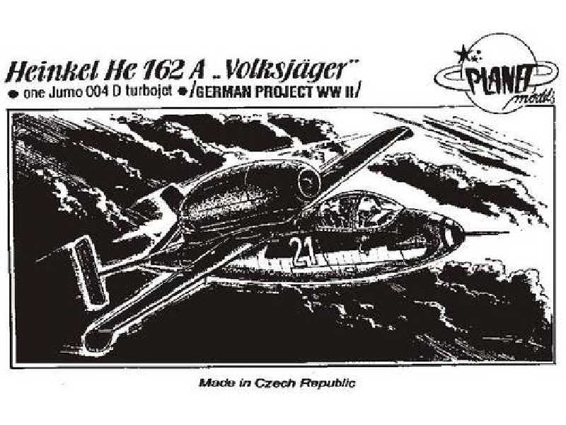 Heinkel He 162A Volksjager - zdjęcie 1 Heinkel He 162A Volksjager - zdjęcie 1