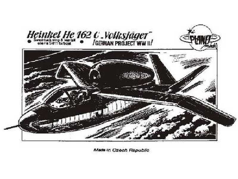 Heinkel He 162C - zdjęcie 1 Heinkel He 162C - zdjęcie 1