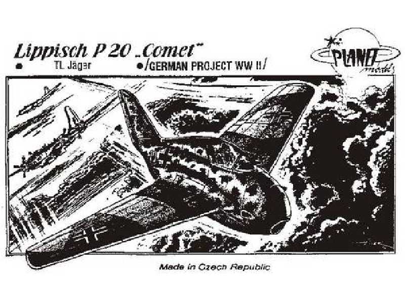 Lippisch P 20 Comet - TL Jager - zdjęcie 1 Lippisch P 20 Comet - TL Jager - zdjęcie 1