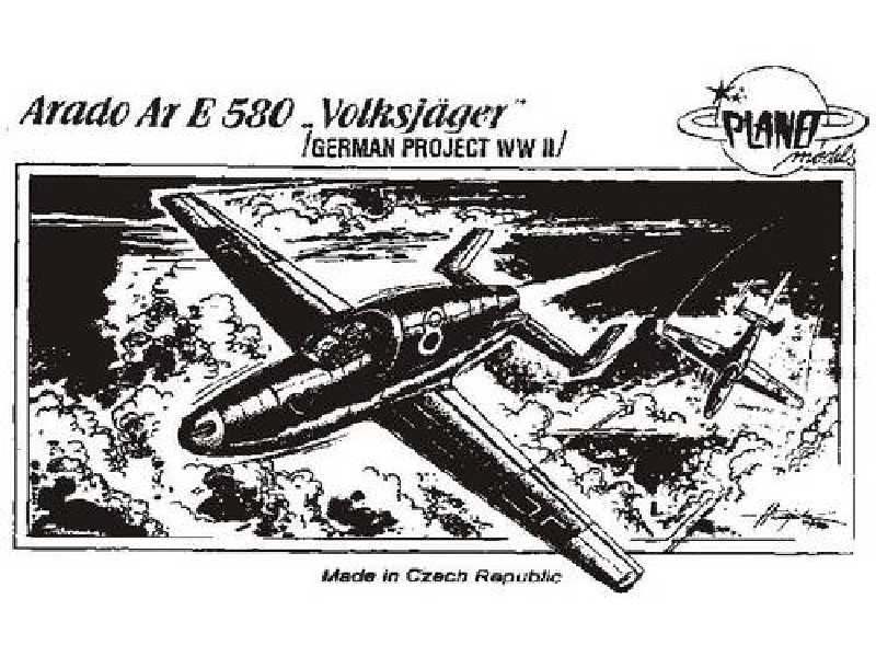 Arado Ar E 580 - Volksjager - zdjęcie 1 Arado Ar E 580 - Volksjager - zdjęcie 1