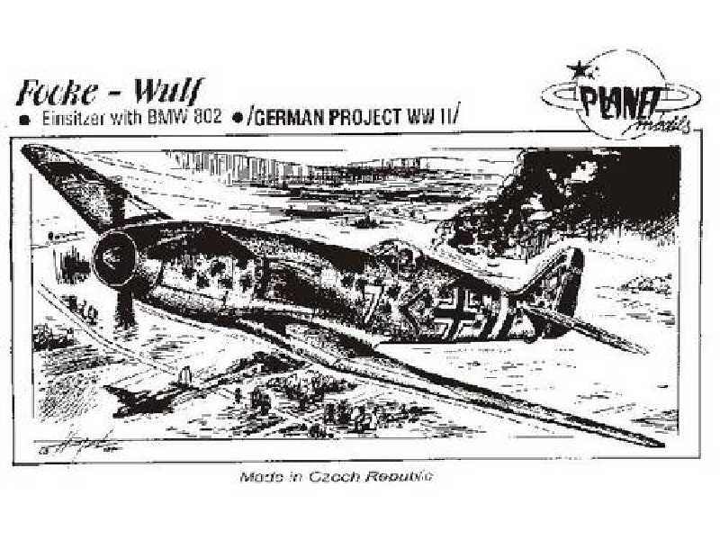 Focke-Wulf Einsitzer with BMW 802 - zdjęcie 1