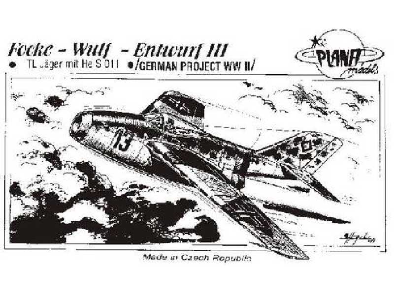 Focke-Wulf Entwurf III - zdjęcie 1 Focke-Wulf Entwurf III - zdjęcie 1