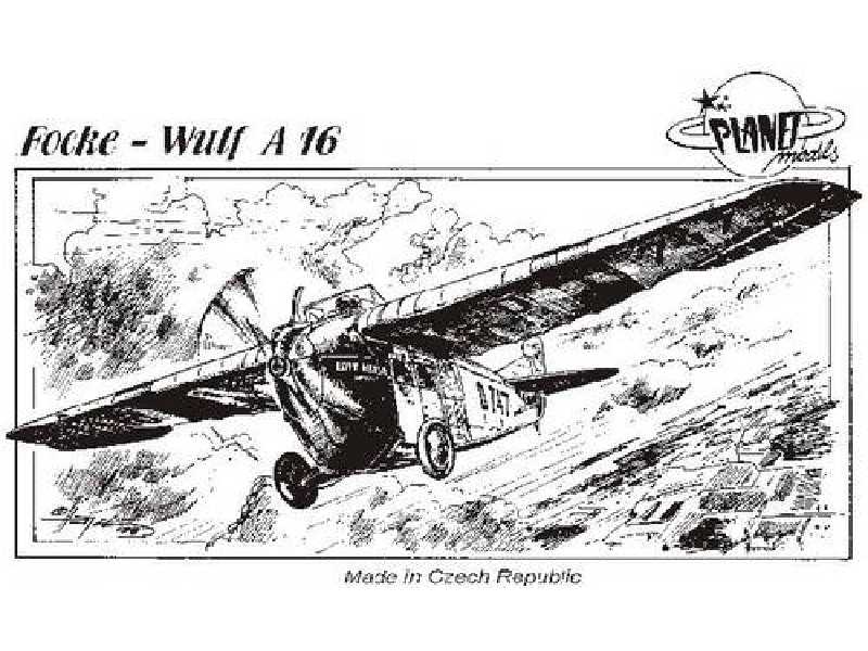 Focke-Wulf FwA 16 - zdjęcie 1 Focke-Wulf FwA 16 - zdjęcie 1
