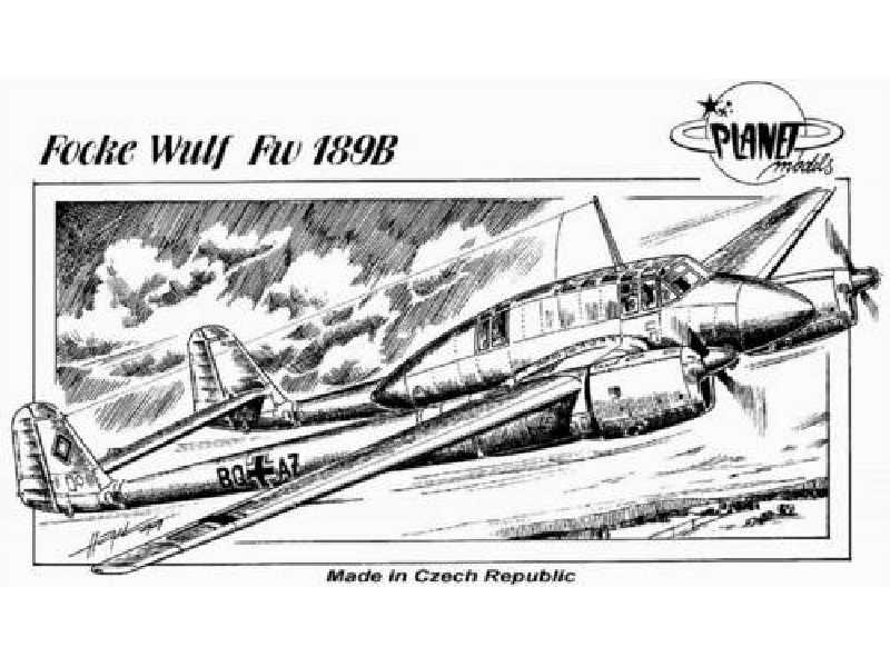Focke-Wulf Fw 189 B - zdjęcie 1 Focke-Wulf Fw 189 B - zdjęcie 1