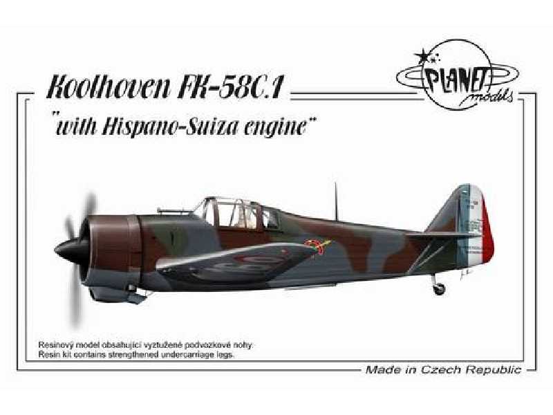 Koolhoven FK 58 with Hispano Suiza  Engine - zdjęcie 1