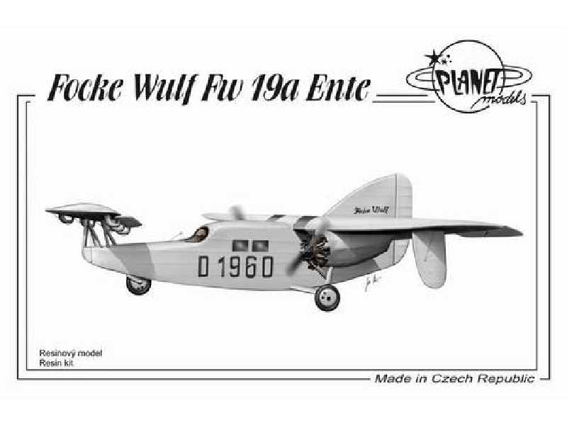 Focke Wulf Fw 19a - zdjęcie 1 Focke Wulf Fw 19a - zdjęcie 1