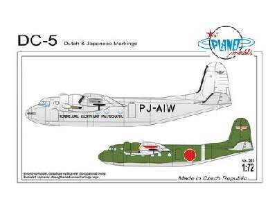 Douglas DC-5 resin kit - zdjęcie 1