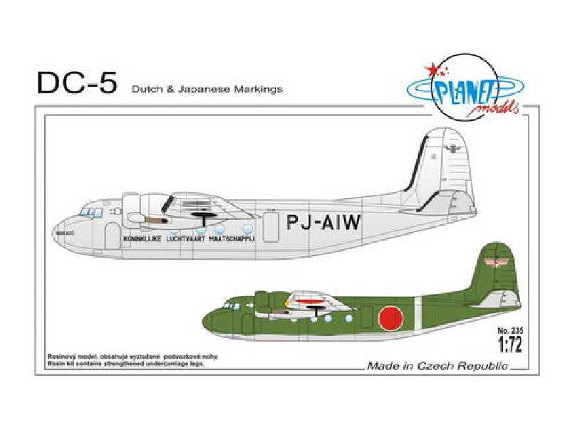 Douglas DC-5 resin kit - zdjęcie 1 Douglas DC-5 resin kit - zdjęcie 1