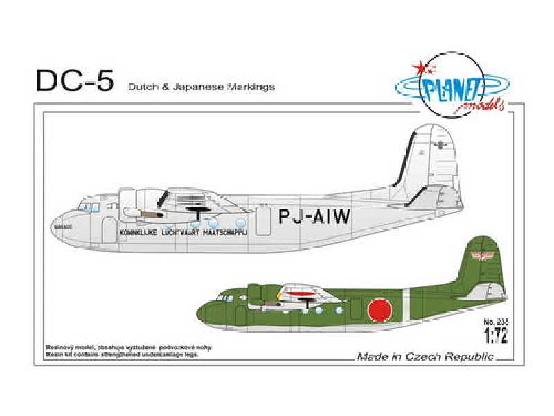 Douglas DC-5 resin kit - zdjęcie 1