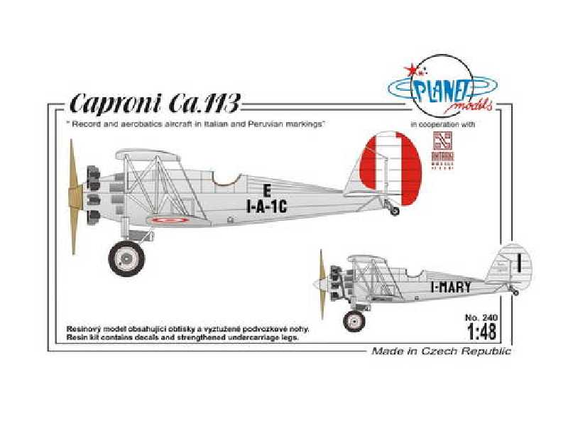 Caproni Ca 113 - zdjęcie 1 Caproni Ca 113 - zdjęcie 1