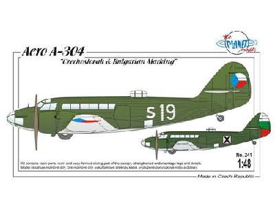 Aero A-304 Czechoslovakian & Bulgarian Marking - zdjęcie 1