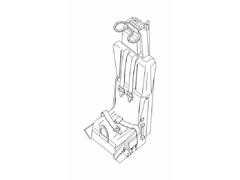 Lockheed C-1 Ejection seat for F-104C 1/32 - zdjęcie 1 Lockheed C-1 Ejection seat for F-104C 1/32 - zdjęcie 1