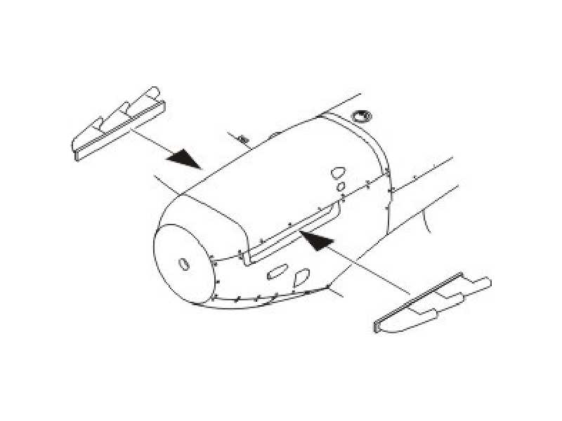 Spitfire Mk.I/early Mk.V exhaust stubs - for Tamiya kit - zdjęcie 1