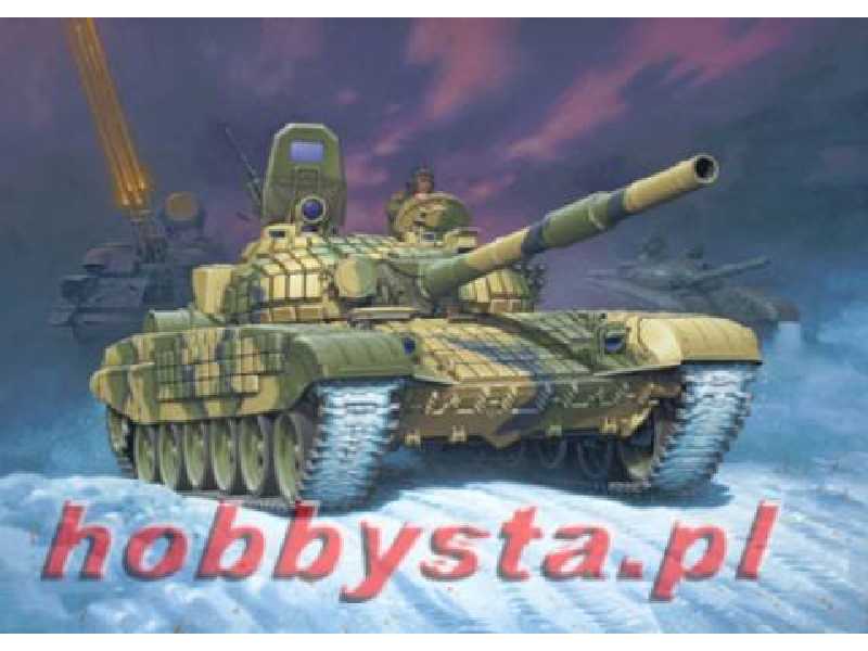 Russian main battle tank T-72B with EDZ - zdjęcie 1 Russian main battle tank T-72B with EDZ - zdjęcie 1