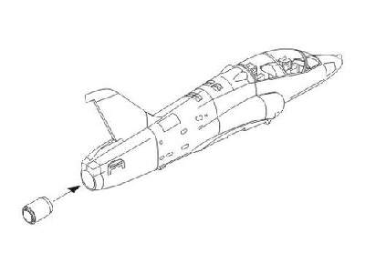 Hawk T.Mk.I - Exhaust nozzle for Airfix / Italeri kit - zdjęcie 1