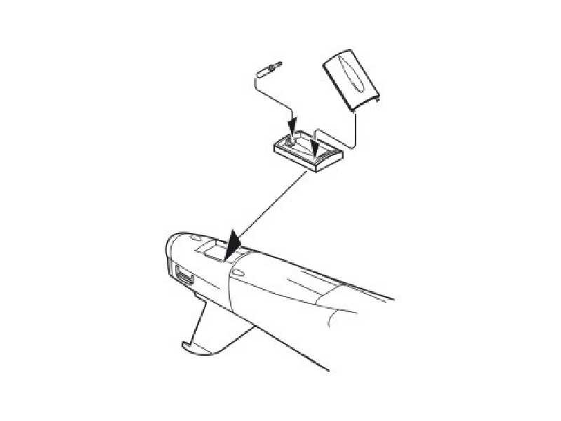 Hawk T.Mk.I - Airbrakes for Airfix / Italeri - zdjęcie 1