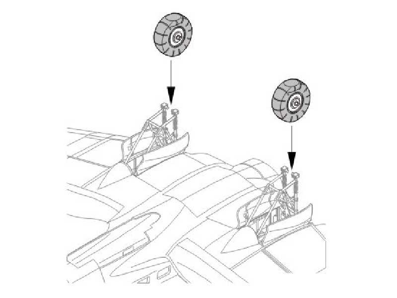 Heinkel He 111H wheels - zdjęcie 1 Heinkel He 111H wheels - zdjęcie 1