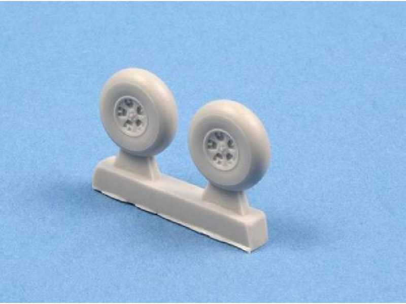 Hawker Hurricane Mk.I - Wheels with five spoked discs - zdjęcie 1 Hawker Hurricane Mk.I - Wheels with five spoked discs - zdjęcie 1