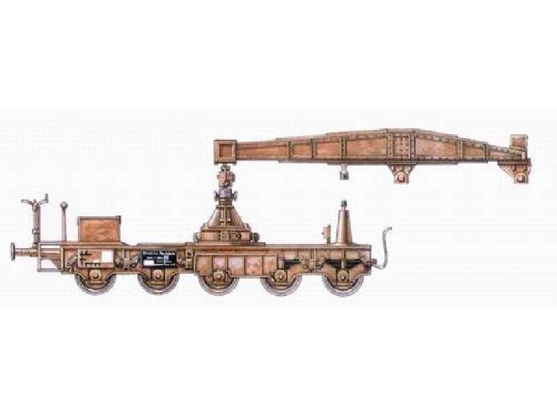 Railway Carrier for Karl Morser (gauge 1435mm) - zdjęcie 1 Railway Carrier for Karl Morser (gauge 1435mm) - zdjęcie 1