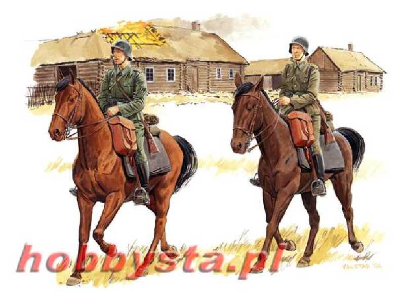 Figurki German 1st Cavalry Division Russia 1941 (Gen 2) - zdjęcie 1
