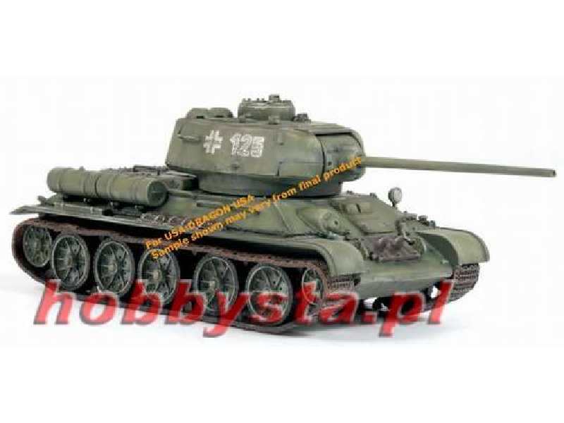 German T-34/85 Mod., Poland, 1944 - zdjęcie 1 German T-34/85 Mod., Poland, 1944 - zdjęcie 1