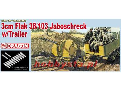 3cm Flak 38/103 Jaboschreck w/Trailer - zdjęcie 1