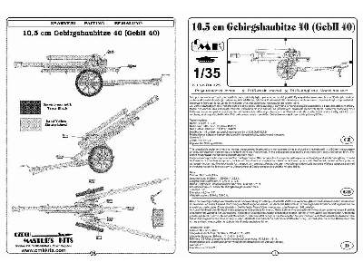 10,5 cm GebH 40 - zdjęcie 2