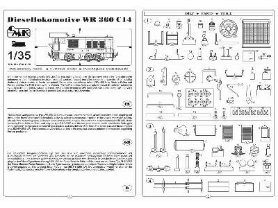 WR 360 C14 Diesel Lokomotive - zdjęcie 2