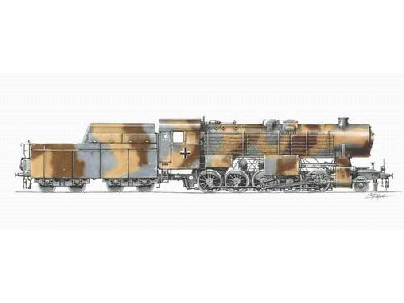 BR 52 Kriegslokomotive-Wannentender armoured - zdjęcie 1 BR 52 Kriegslokomotive-Wannentender armoured - zdjęcie 1