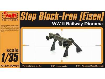 Stop Block-Iron (Eisen) WW II Railway Diorama - zdjęcie 1