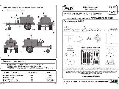WW 2 US Fuel Trailer Type A-3 (600 gal.) - zdjęcie 2