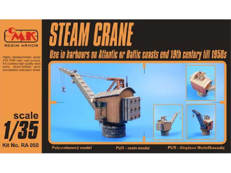 Steam Crane - Atlantic or Baltic coasts till 1950s - zdjęcie 1 Steam Crane - Atlantic or Baltic coasts till 1950s - zdjęcie 1