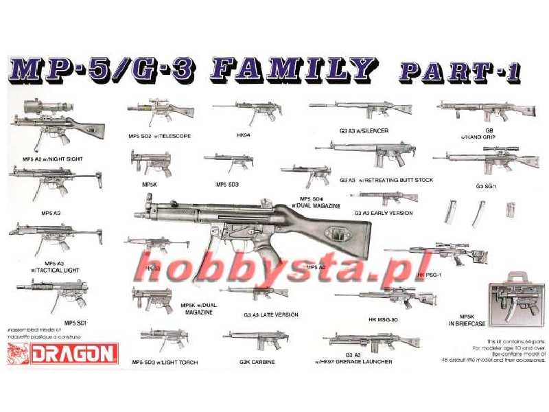 MP-5 / G-3 FAMILY part 1 - zdjęcie 1 MP-5 / G-3 FAMILY part 1 - zdjęcie 1
