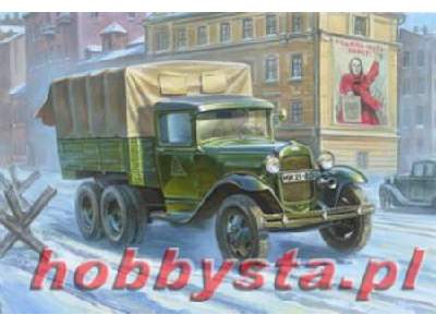 Gaz-AAA Soviet Truck (3-axel) WW2 - zdjęcie 1