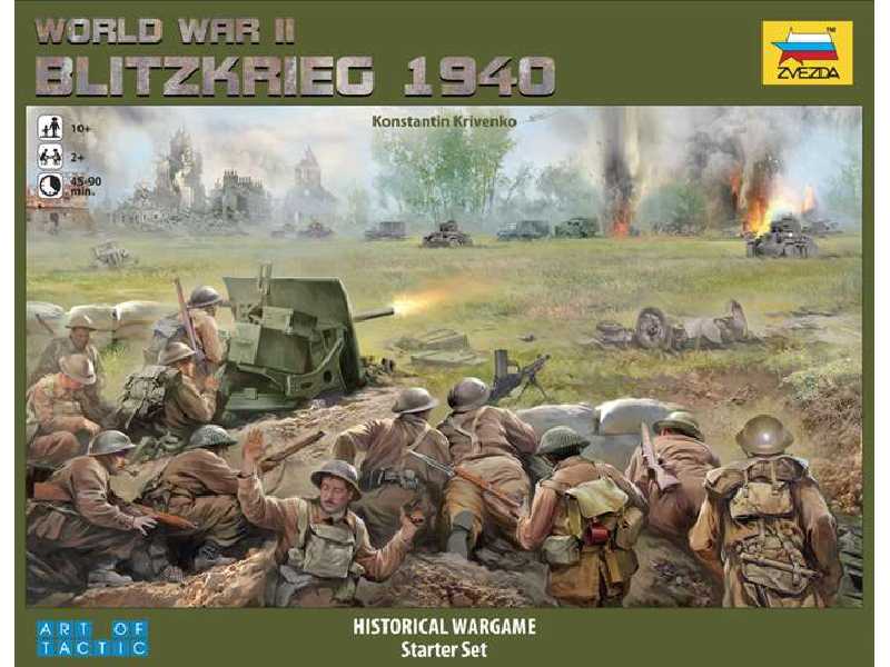 Blitzkrieg 1940 - zestaw startowy - zdjęcie 1 Blitzkrieg 1940 - zestaw startowy - zdjęcie 1