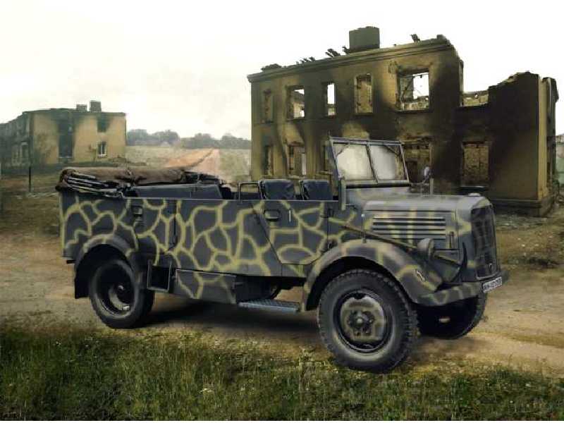 Mercedes L1500A (Kfz.70) - samochód niemiecki - zdjęcie 1