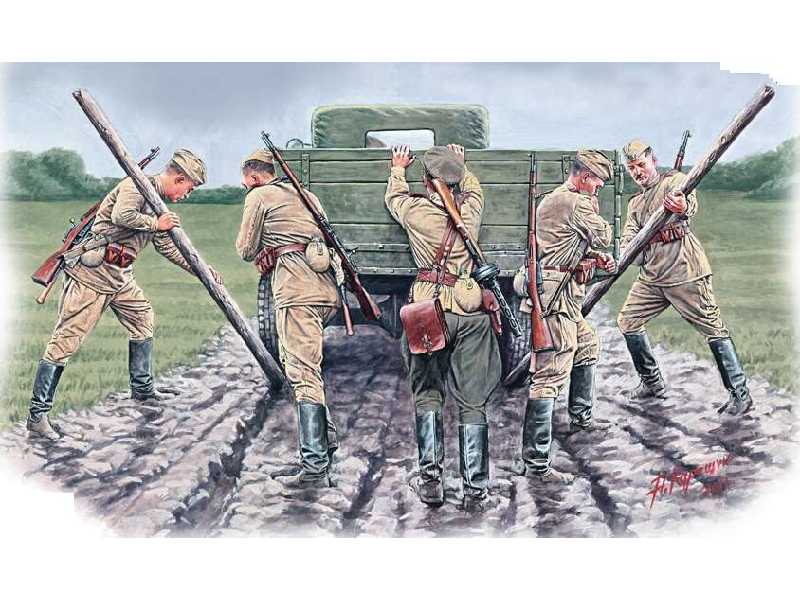 Pushing Soviet Soldiers - zdjęcie 1 Pushing Soviet Soldiers - zdjęcie 1