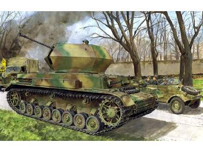 3.7cm FlaK 43 Flakpanzer IV Ostwind - zdjęcie 1