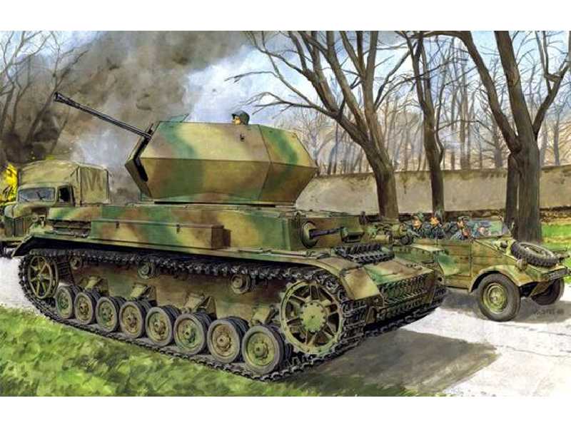 3.7cm FlaK 43 Flakpanzer IV Ostwind - zdjęcie 1 3.7cm FlaK 43 Flakpanzer IV Ostwind - zdjęcie 1