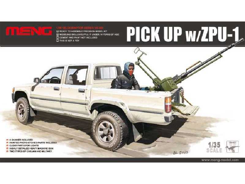 Pick Up z karabinem ZPU-1 - zdjęcie 1 Pick Up z karabinem ZPU-1 - zdjęcie 1