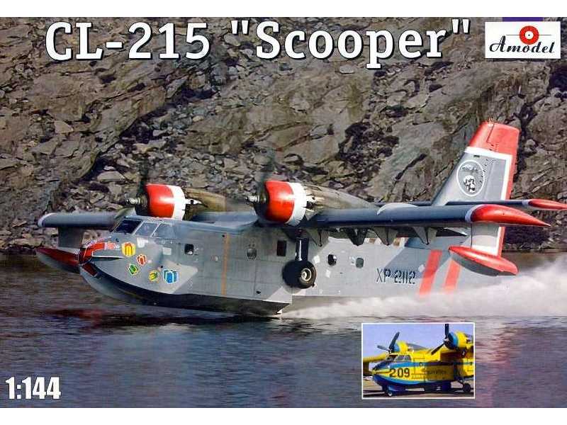 Canadair CL-215 Scooper - zdjęcie 1 Canadair CL-215 Scooper - zdjęcie 1