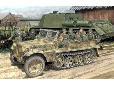 Sd.Kfz.10 Ausf.B - produkcja 1942 - zdjęcie 1