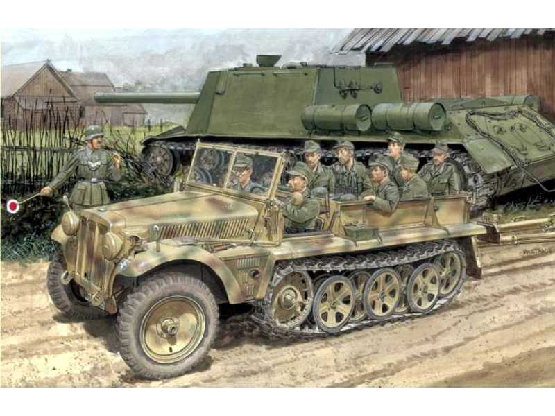 Sd.Kfz.10 Ausf.B - produkcja 1942 - zdjęcie 1