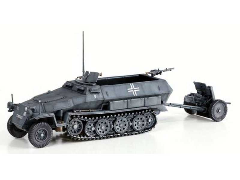 Sd.Kfz.251 Ausf.C & 3.7cm PaK 35/36 Infantry Division Grossdeuts - zdjęcie 1 Sd.Kfz.251 Ausf.C & 3.7cm PaK 35/36 Infantry Division Grossdeuts - zdjęcie 1